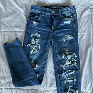 Women’s American Eagle high-rise jegging crop